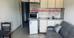 Λαμία – Παγκράτι ενοικιάζεται πλήρως επιπλωμένο στούντιο 1ου ορόφου, επιφάνειας 20 τ.μ., κατασκευής 2008, σε εξαιρετική τοποθεσία με ανοιχτωσιά και όμορφη θέα, καθώς βλέπει σε πάρκο.